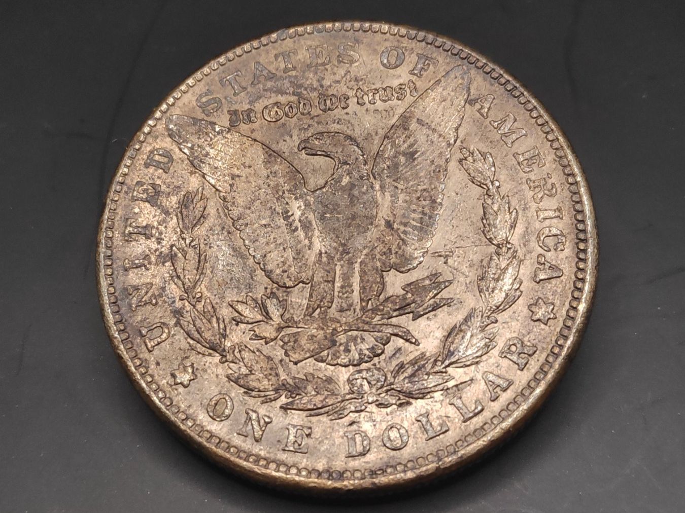 Alle Münzen: 1896 Morgan Silber Dollar mit Patina – Gebraucht aus Sirnach von Trekk64 1