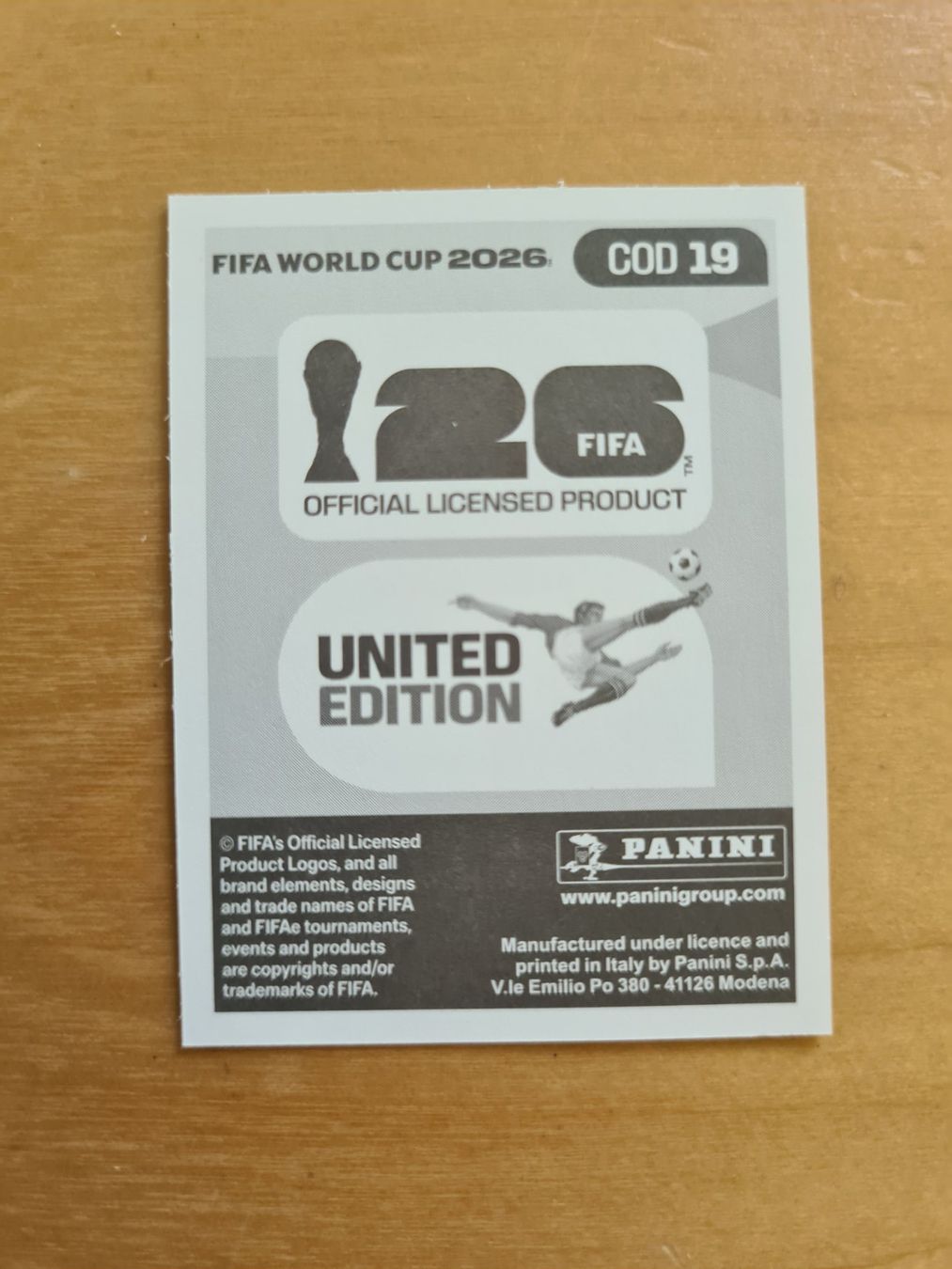 Panini Carte collezionabili: Panini Fifa World Cup 2026 Nr. COD 19 Cédric Bakambu – Nuovo (secondo la descrizione) da Oberwil BL venduto da Spieltopia 1
