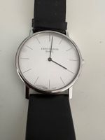 Armbanduhr Zeno-Watch Basel, Lederband - Bauhaus Design