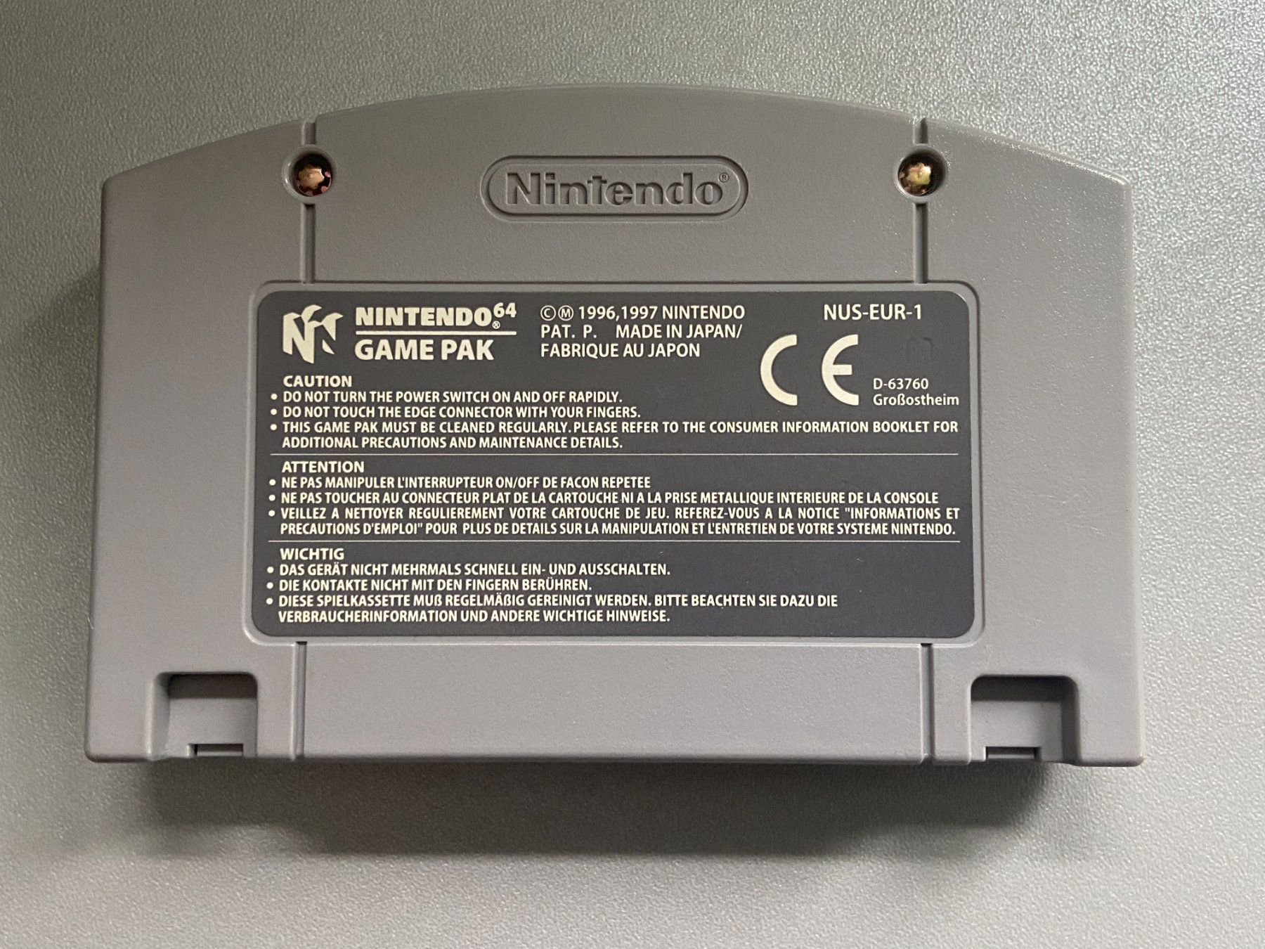 Nintendo Spiele: Perfect Dark N64 – Gebraucht aus Rivera von  1