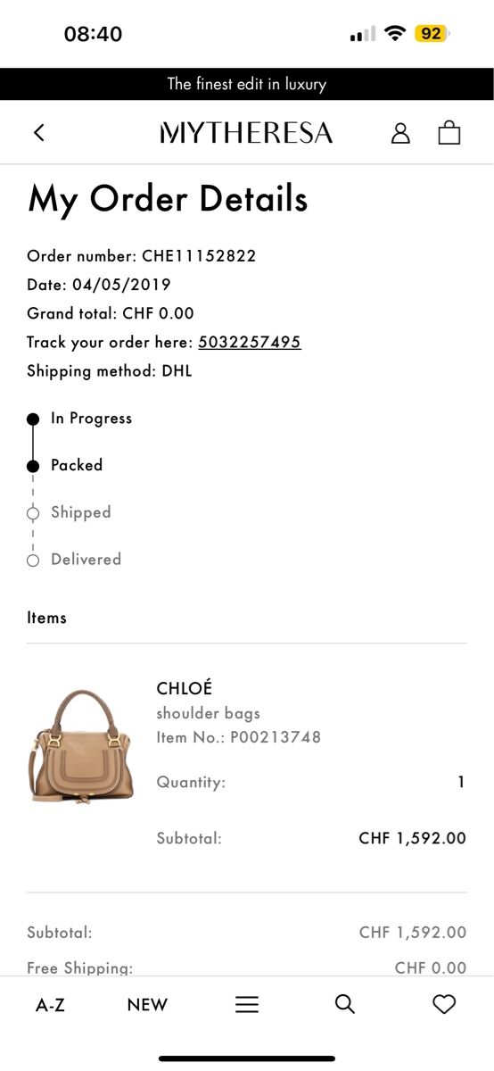 Chloé Borse da donna: Chloé Marcie Medium – Usato da Würenlos venduto da engeli028 9