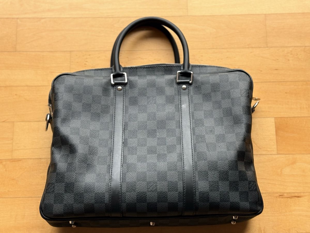 Louis Vuitton Valigie & Borse: Louis Vuitton Sac Business, Damier Graphite – Usato da epalinges venduto da Misterazz 1