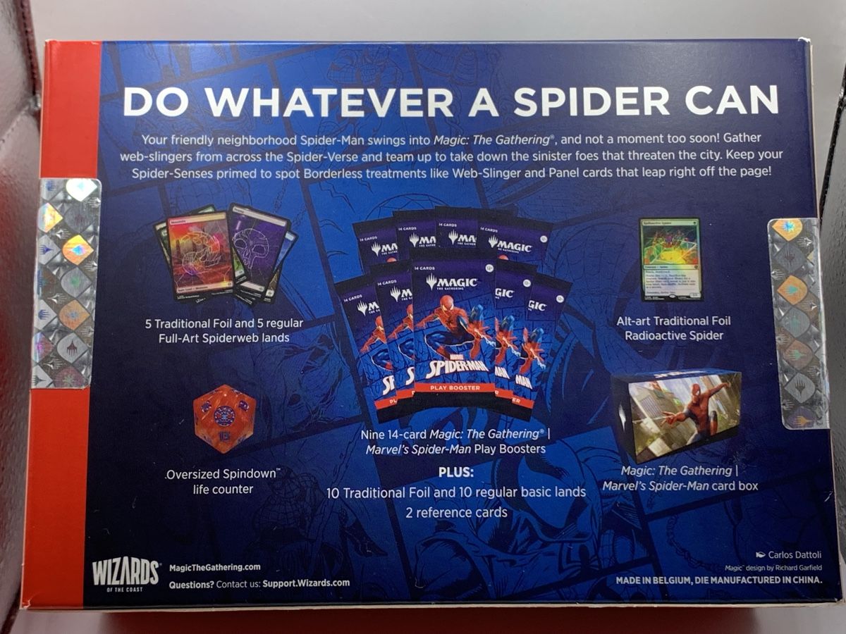Magic The Gathering Carte collezionabili: Magic The Gathering Marvel Spider-Man Bundle - neuwertig – Nuovo e nell'imballaggio originale da Ostermundigen venduto da RG-Collector 1
