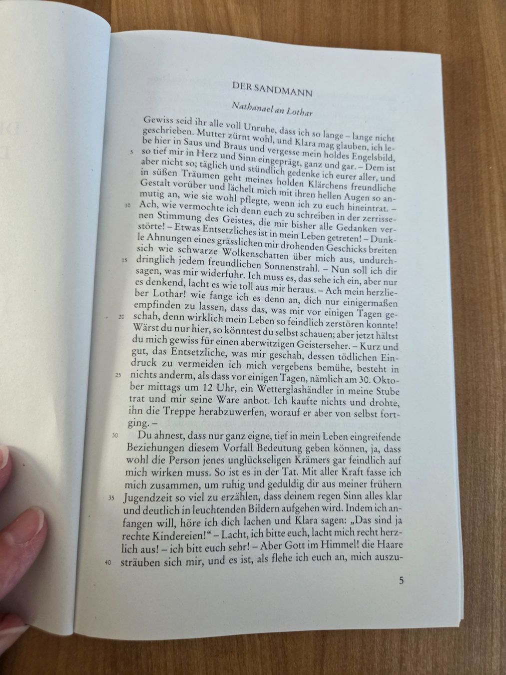 Libri: Der Sandmann das öde Haus, E.T.A. Hoffmann – Usato da Zofingen venduto da Wimbledon90 2