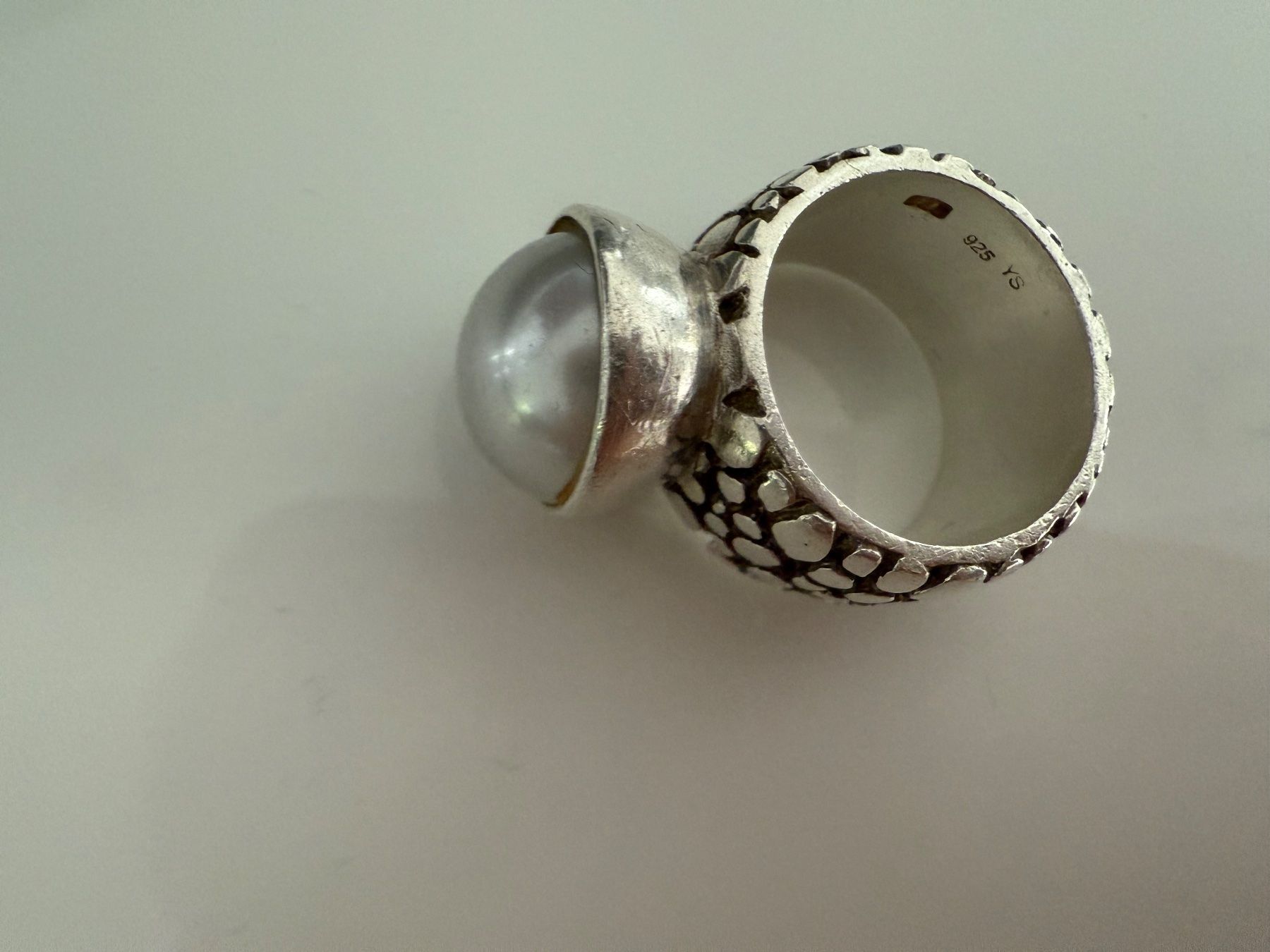 Ringe: Wunderschöner 925er Ring mit echter Perle – Gebraucht aus Oetwil an der Limmat von Prinzaessli123 3