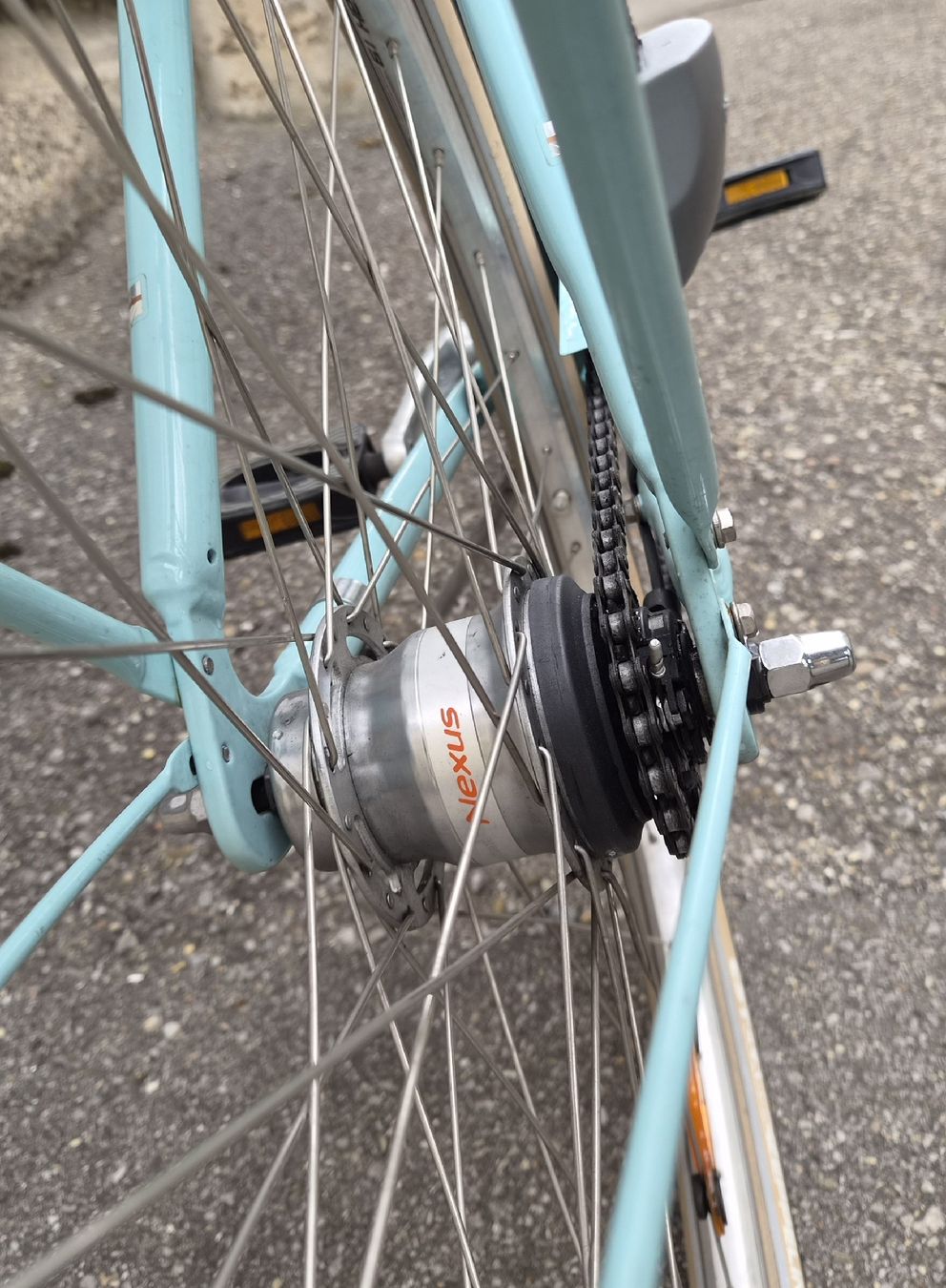 Biciclette: Schönes Velo mit Korb, 7 Gängen – Usato da Herisau venduto da Musikfestival 6