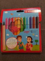 STABILO Cappi 12er Set Fasermaler      Fabrikneu!