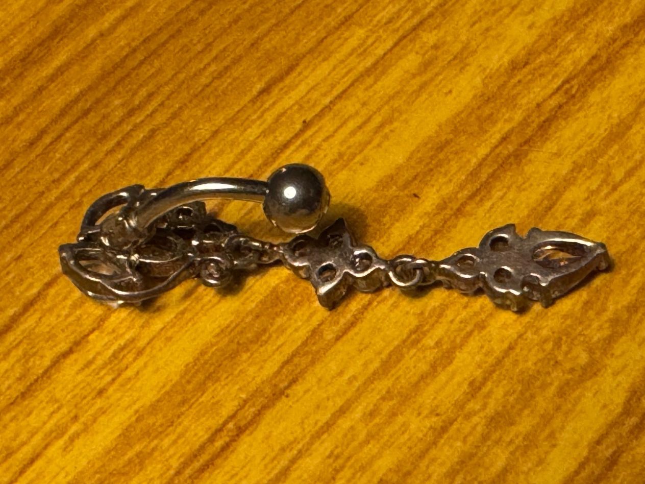 Piercingschmuck: Piercing Bauchnabel Schmuck Zirkonia – Gebraucht aus Steffisburg von smocky17 3