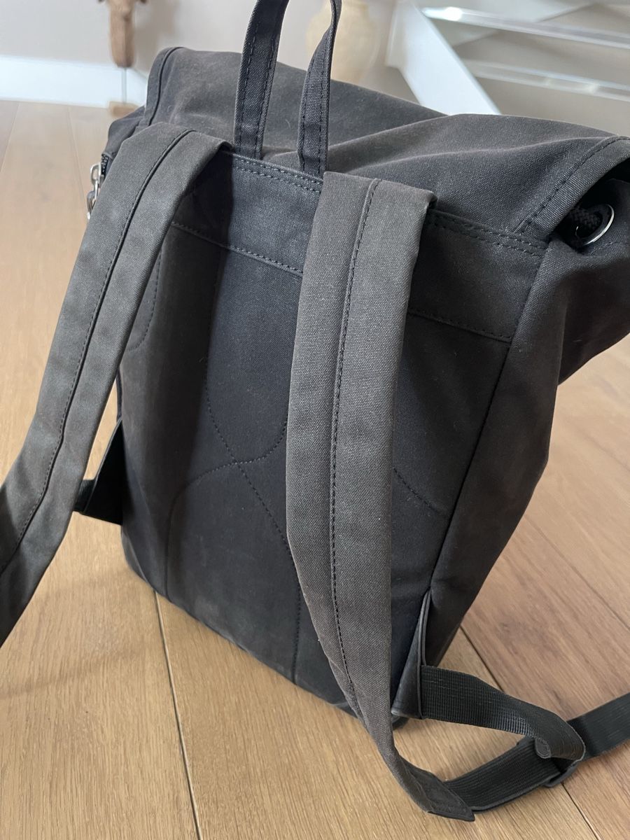 Sandqvist Zaini: Sandqvist Rucksack schwarz Stoff -gebraucht – Usato da Dornach venduto da cmuenger 2
