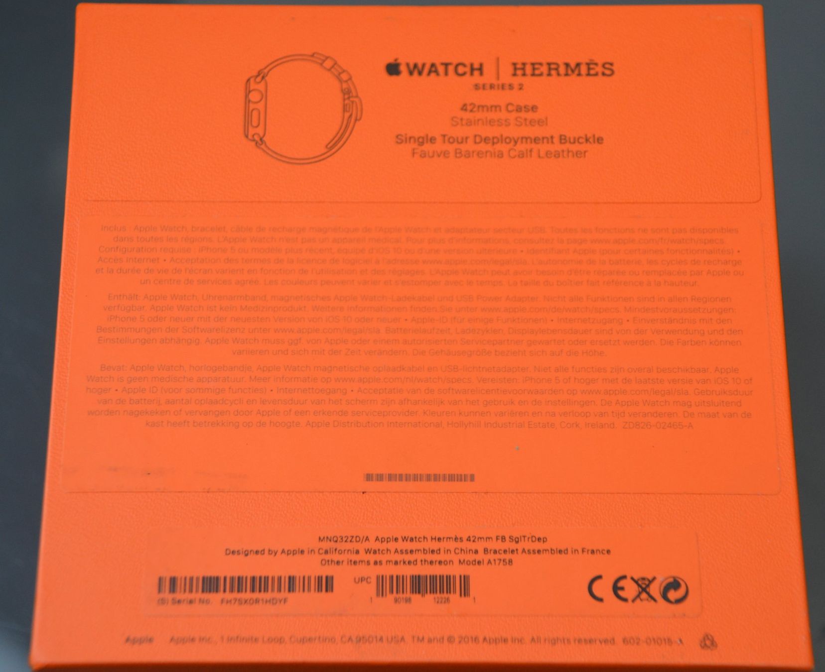 Apple Smartwatch: Apple Watch Hermès Apple Watch Series 2 – Usato da Collonges venduto da Auganien 8