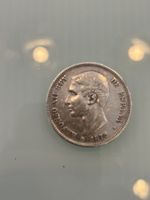 1 mal alte Silber 5 Pesetas  ESPENA 1875  25 gramm