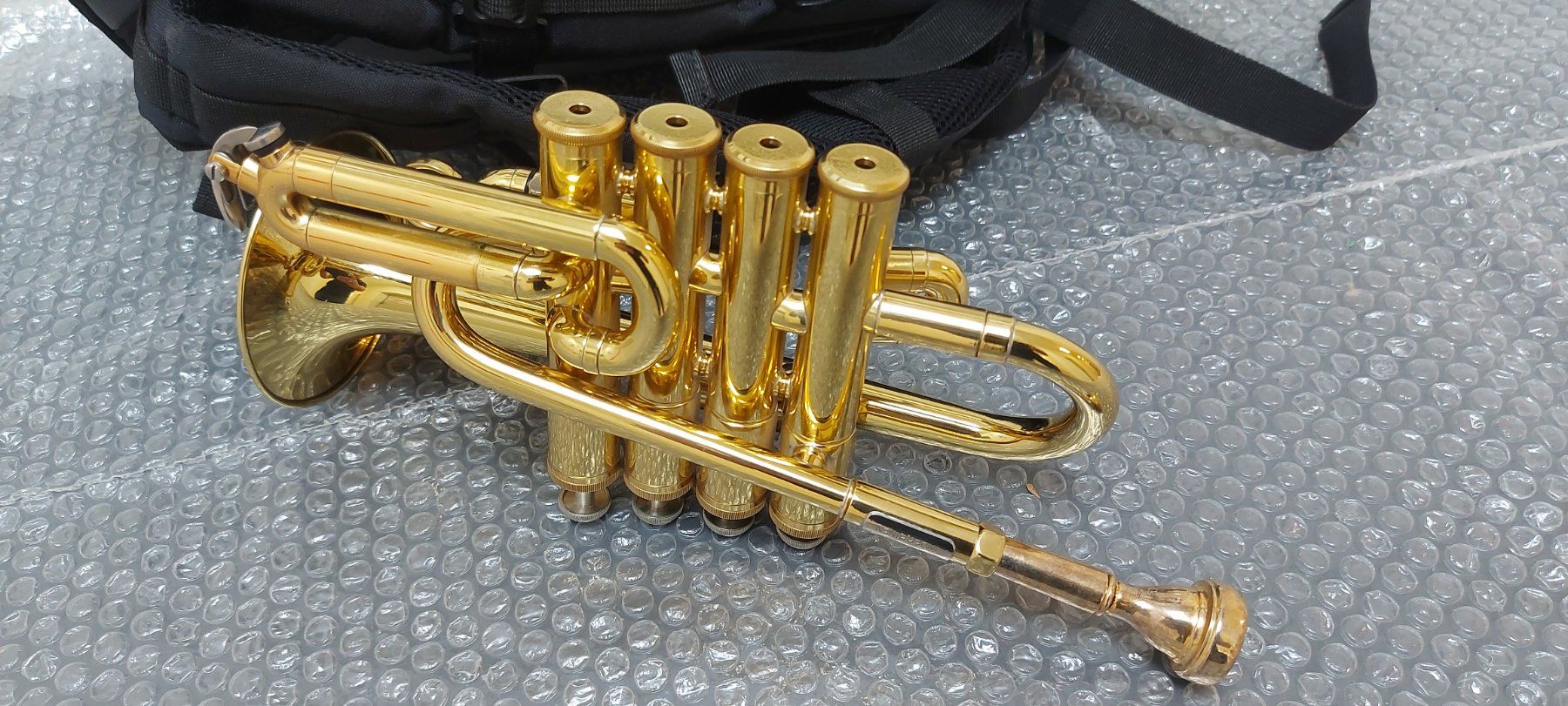 Strumenti musicali: Inderbinen Piccolo Trompete Hoch-Bb/A- 4-Piston-Ventile – Usato da Glattbrugg venduto da Swissmusik 6