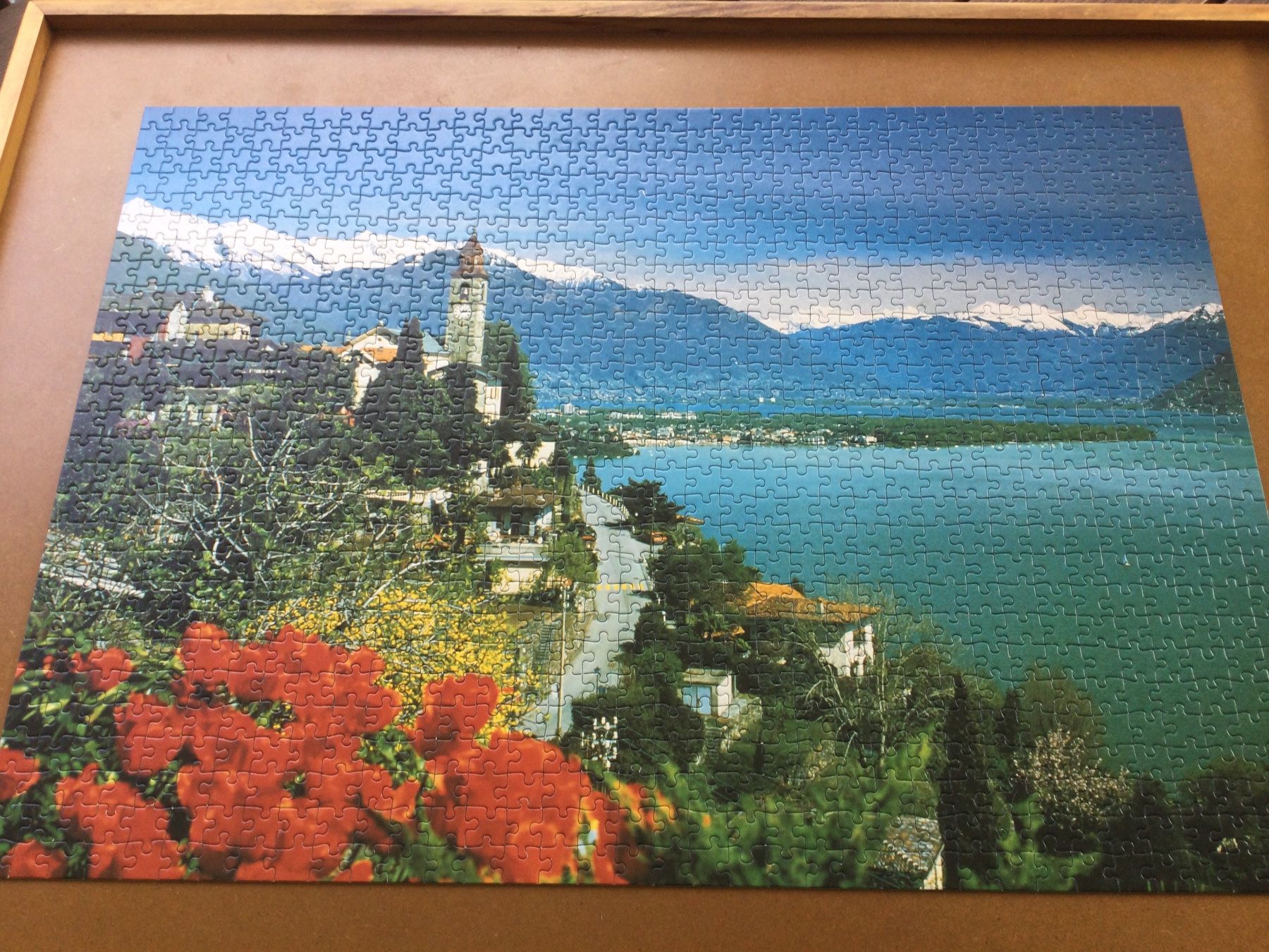 Puzzles: Puzzle 1000 Teile,Ravensburger, Lago Maggiore – Gebraucht aus Riehen von hansi999 1