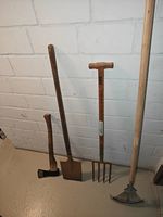 Gartenwerkzeug Set Spaten, Gabel & Rechen