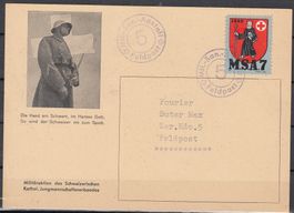 Militärpostkarte 2.Wk Mit Soldatenmarke