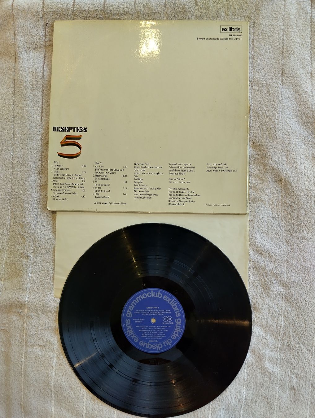 Dischi in vinile: 4 Vinyles Ekseption – Usato da Reconvilier venduto da mpa_7b2k 1