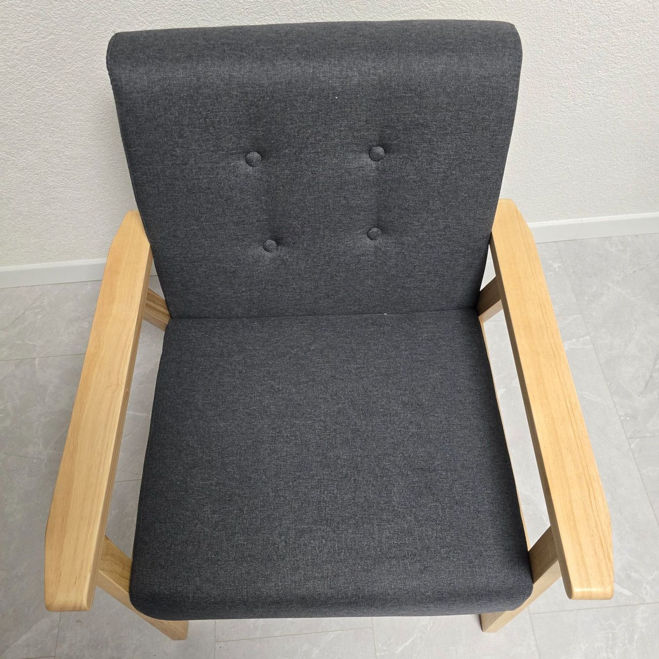 Poltrone: Wohnzimmersessel mit Armlehnen aus Holz – Nuovo (secondo la descrizione) da Gebenstorf venduto da ewa-riko