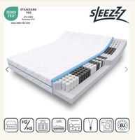 Taschenfederkernmatratze 140 × 200 cm – Neu, unbenutzt