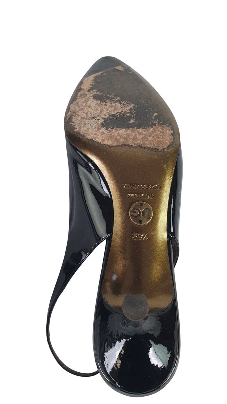 Dolce & Gabbana Scarpe da donna: DOLCE & GABBANA Slingback-Pumps Gr. 39 Schwarz – Nuovo (secondo la descrizione) da Wangen b. Olten venduto da Restwert_Wangen 6