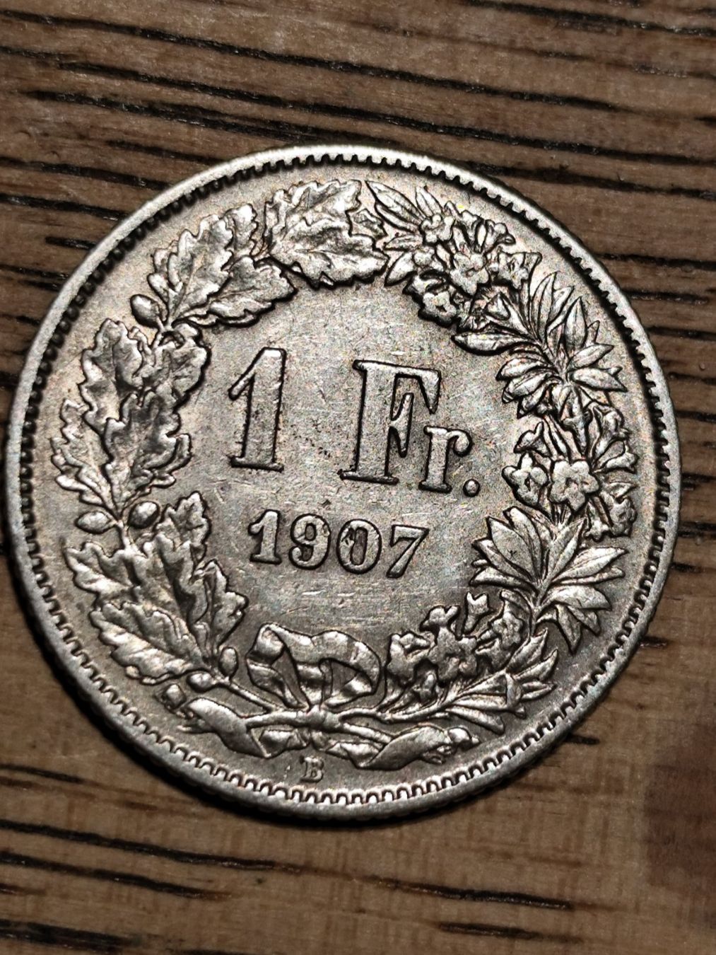 Alle Münzen: ==> 1Fr 1907 ss-vz <== – Gebraucht aus Bern von b.man_is_back