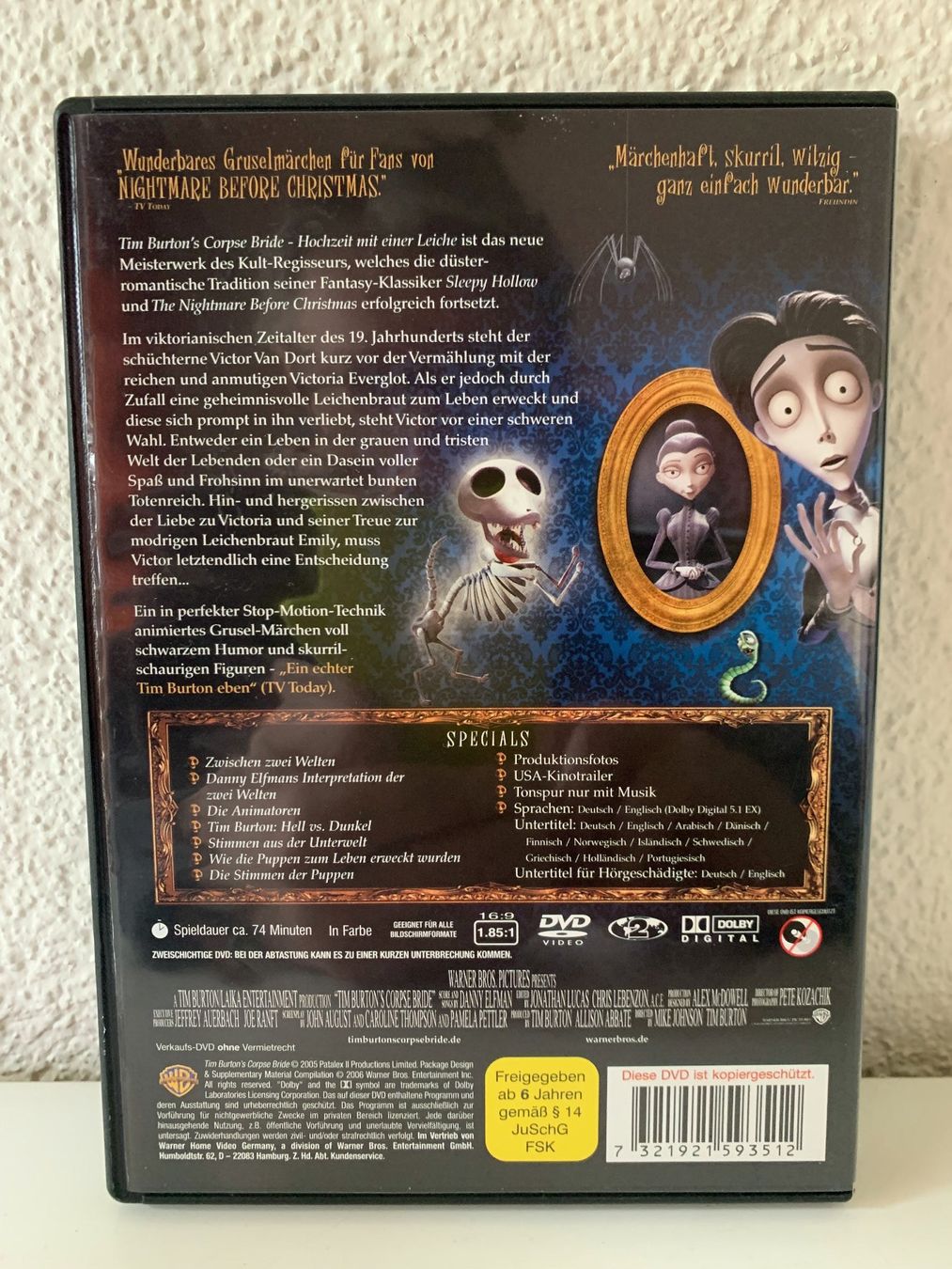 Spielfilme: Corps Bride, Hochzeit mit einer Leiche - DVD – Gebraucht aus Möriken AG von  1