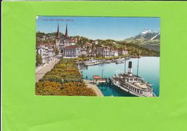 Luzern-Quai mit Rigi
