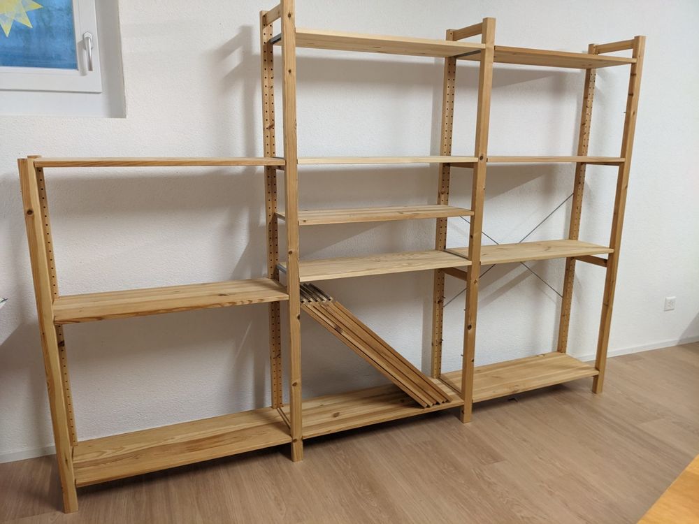 IVAR Holzregal von Ikea Kaufen auf Ricardo