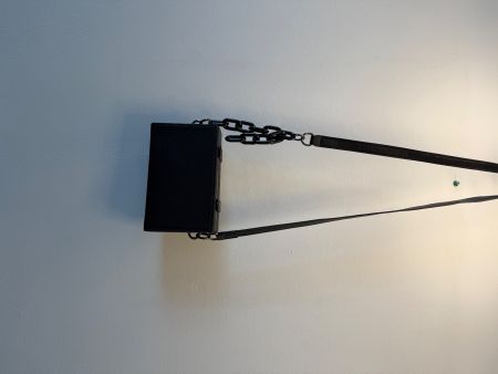 Schwarze Crossbody Tasche