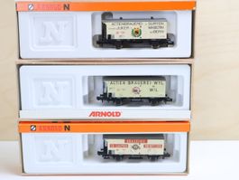 ARNOLD SBB Oldtimer Bierwagen Set HN6020