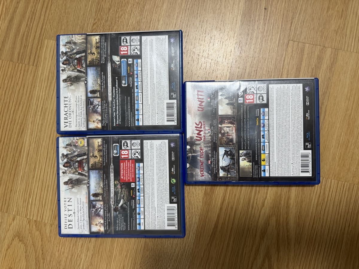 Sony Jeux: PS4 Spiele Assassin's Creed Black Flag Unity Collection – D'occasion à Niederbipp par yar_tf6f 2