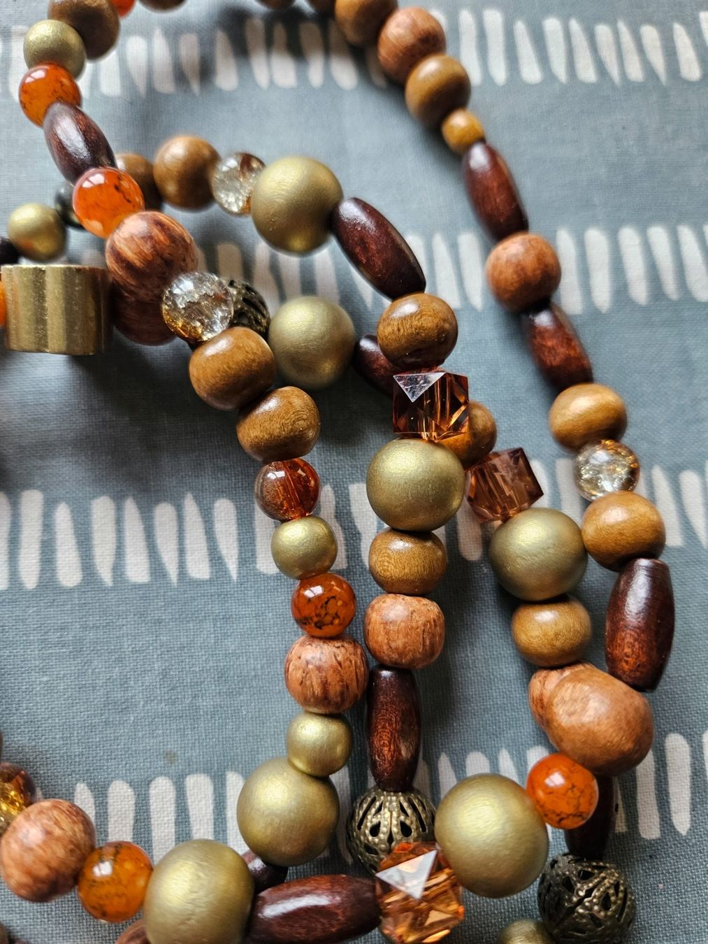 Ketten: Collier bobo pendentif en bakelite imitation corne – Neu und originalverpackt aus Thônex von lacomtessedesfees 4