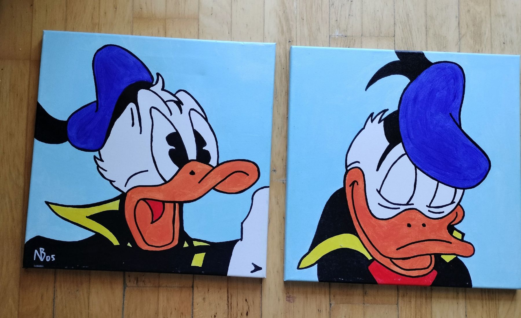 Dipinti: Donald Duck Wandbilder – Usato da Niederweningen venduto da noalor 1