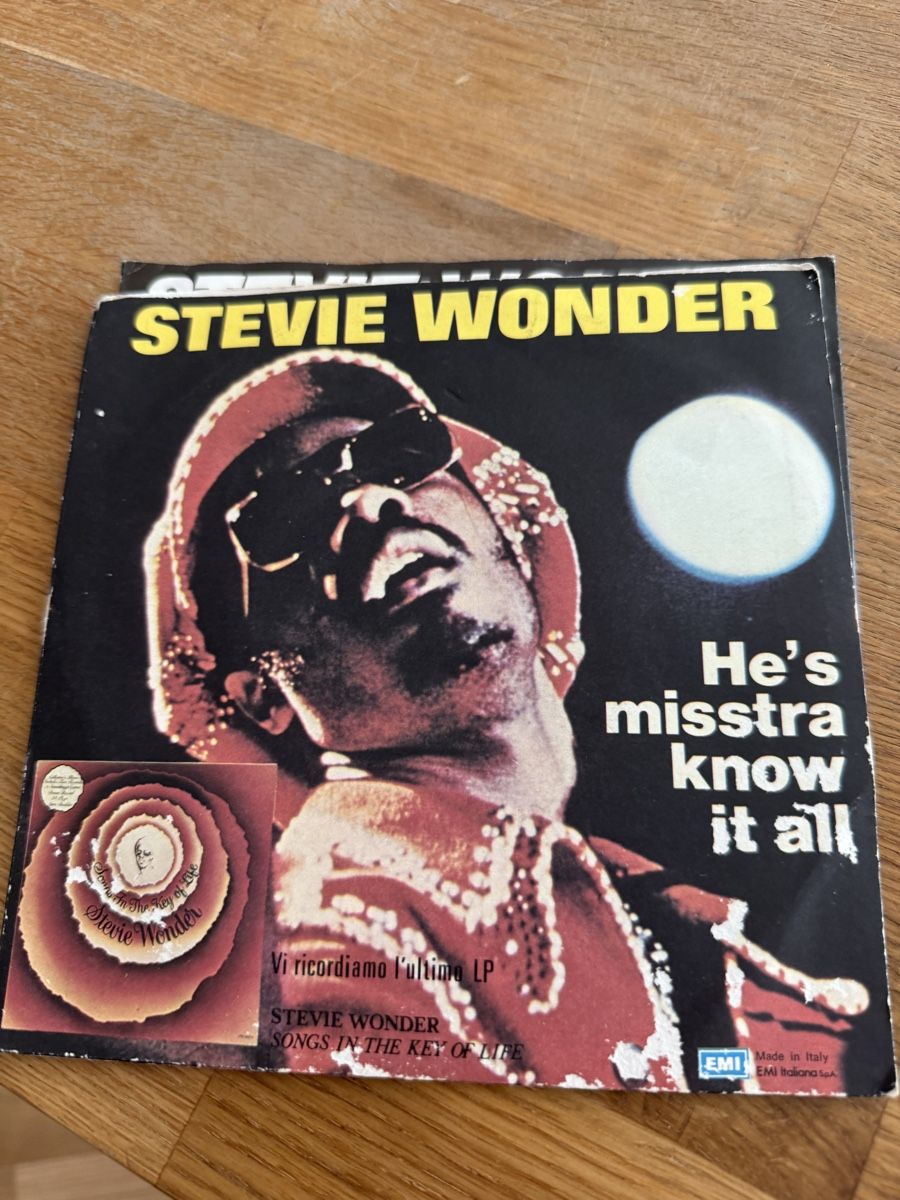 Dischi in vinile: Stevie Wonder - 2 Single Schallplatten – Usato da Goldach venduto da Messerguru 7