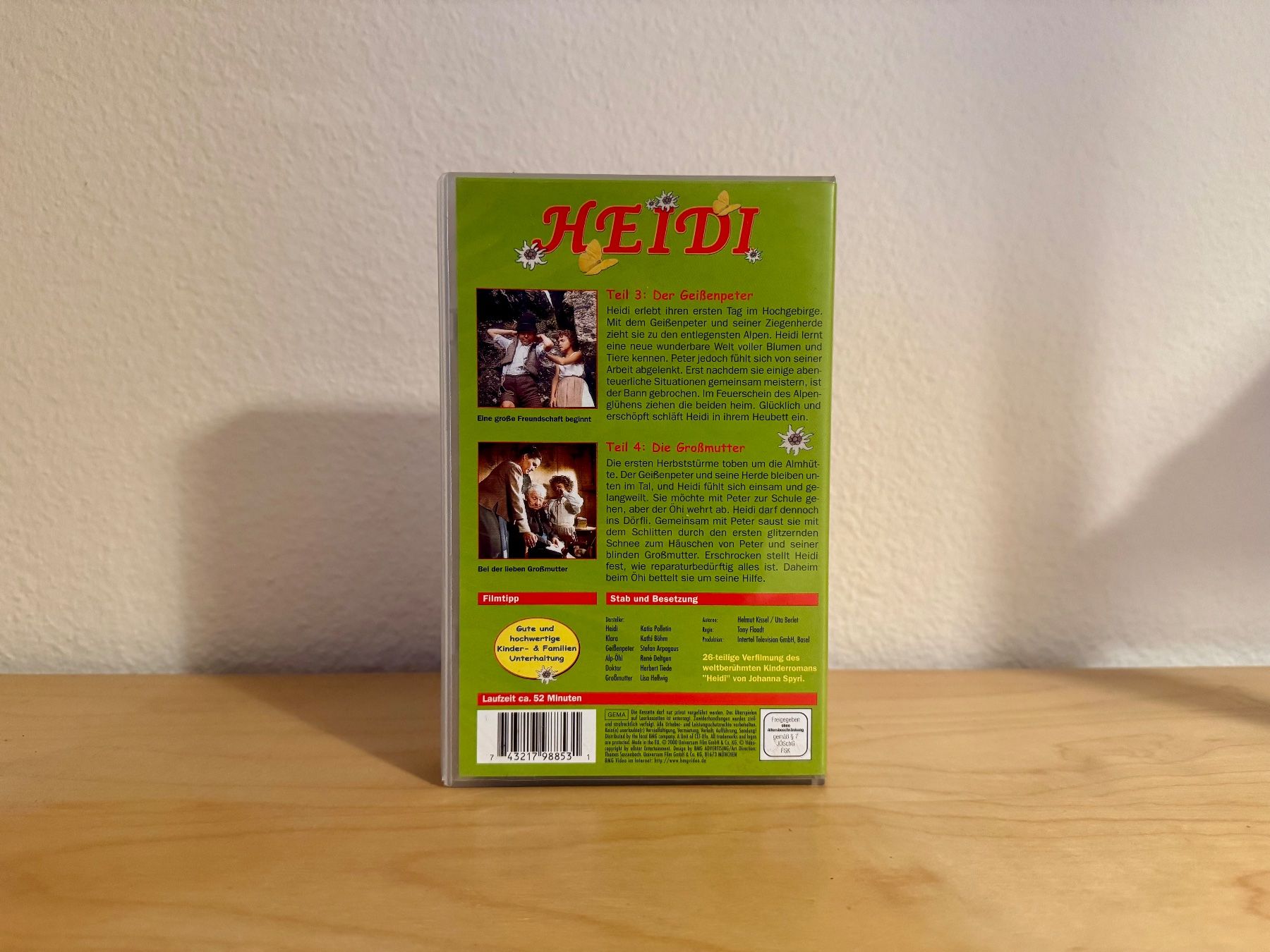 Tutti i VHS: Heidi-Videokassette Folge 2 – Usato da Zufikon venduto da thanasak 1