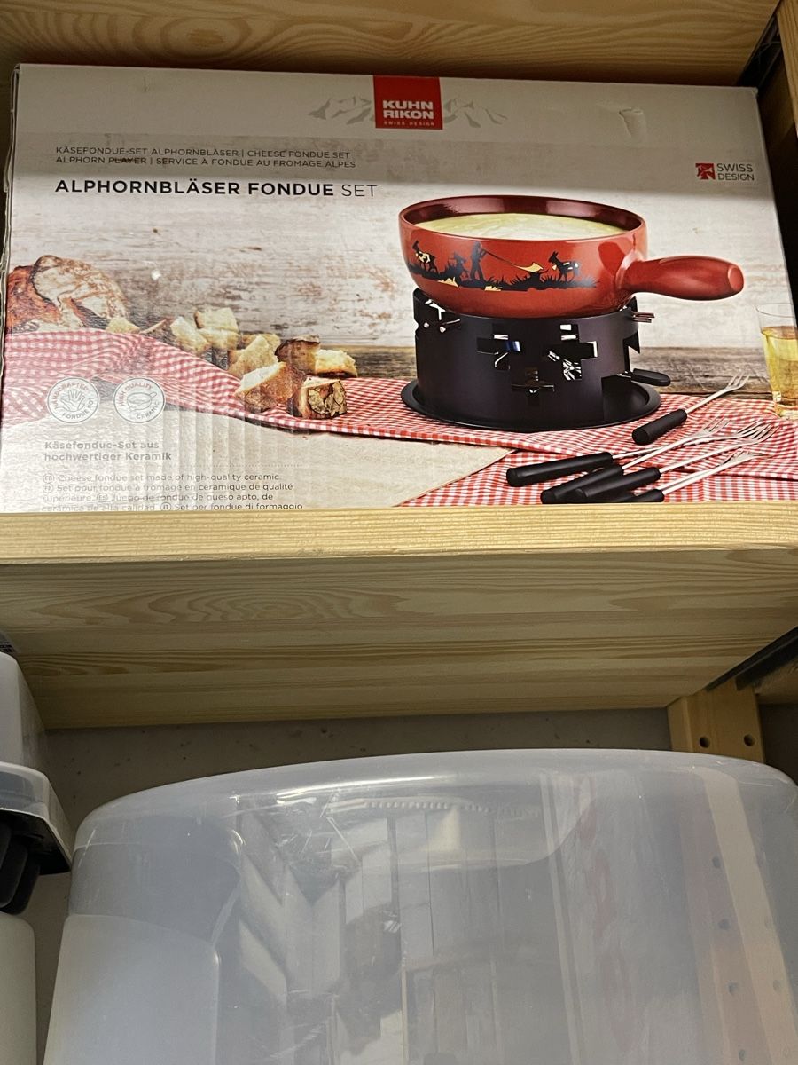 Küchengeräte: Fondue Set – Neu und originalverpackt aus Kloten von Radjo