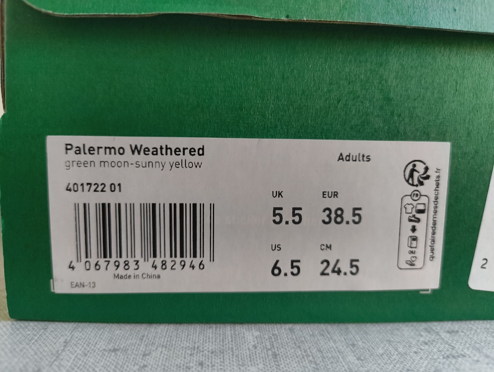 Puma Scarpe da uomo: Puma Palermo Weathered Grösse 38.5 neu mit Box – Nuovo e nell'imballaggio originale da Uitikon Waldegg venduto da PJLS1 5