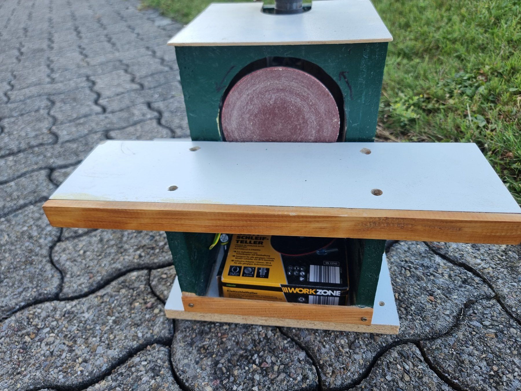 Schleifen & Polieren: Schleifmaschine Eigenbau mit Schleifscheiben – Gebraucht aus Schwerzenbach von cloudberrypi 3