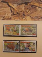 Timbres WWF Niuafo'ou rares - Set complet de 4 timbres