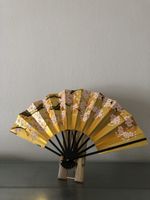 Kyoto Miyawaki Baisenan Japanischer handbemalter Fächer