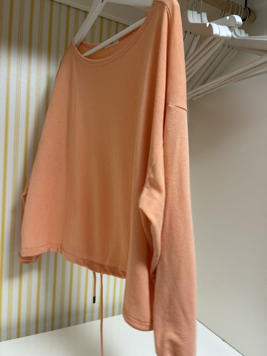 Top: Peach-colored Cotton Top – Usato da Zürich venduto da Mmmico 2