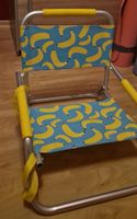 Strandstuhl klappbar Bananenmuster