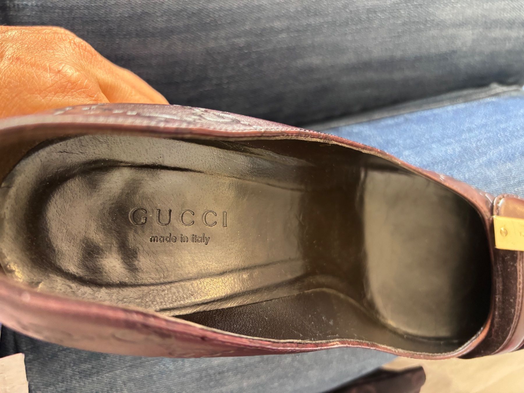 Gucci Scarpe da donna: GUCCI DÉCOLLETÉ DARK BROWN size 36.5 – Usato da Chiasso venduto da Aupa74 2