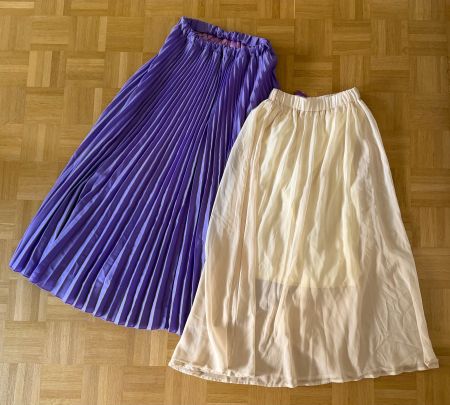 Lot de 2 jupes longues femme neuves – taille XS/S