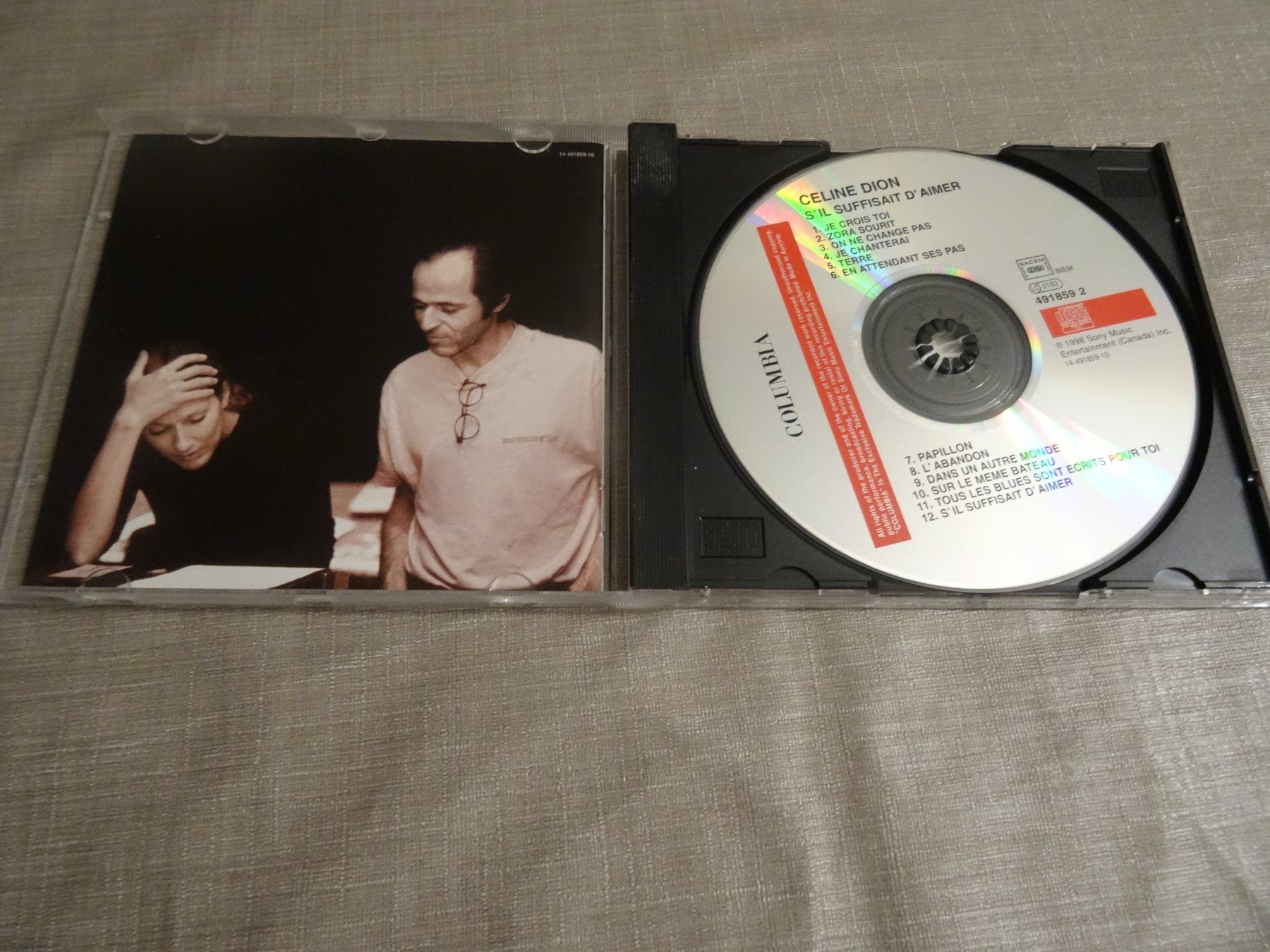 CDs: Céline Dion - S'il suffisait d'aimer - CD – Gebraucht aus Olten von Disc-Ausverkauf 1