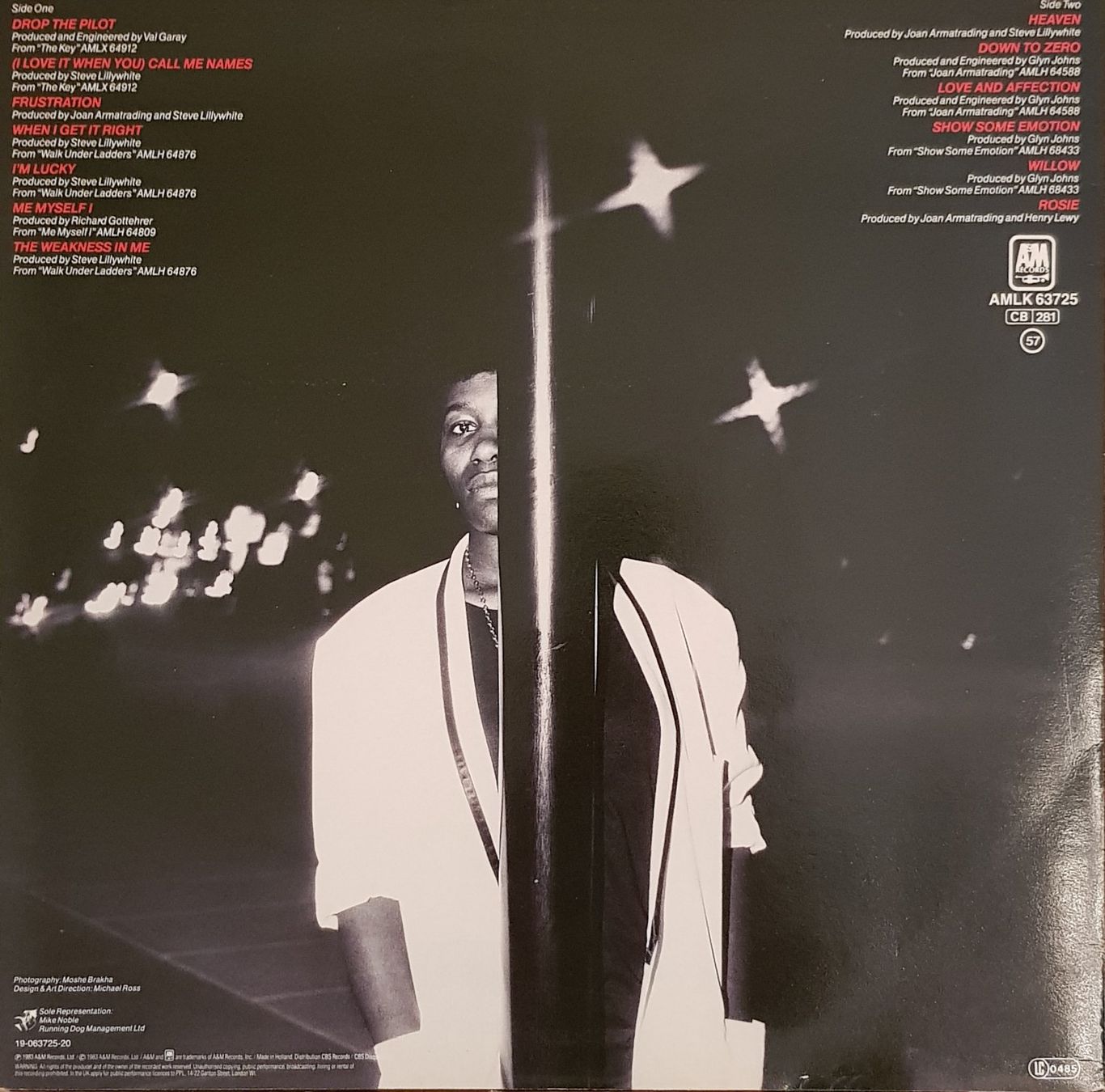 Dischi in vinile: Joan Armatrading Track Record Vinyl LP – Usato da Schöftland venduto da dahonich 1