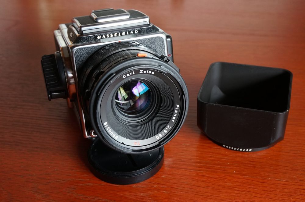Hasselblad *202FA Zeiss Planar T* CFE 80mm f2.8 E12 6x6 TOP Kaufen
