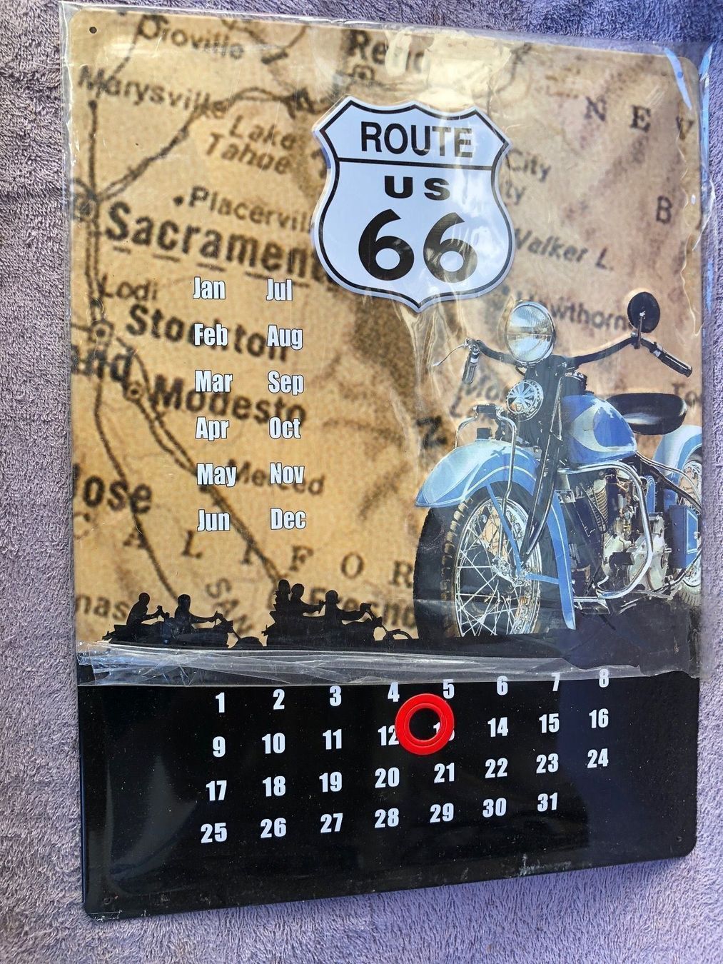 Schilder: Route 66 usa harley kalender endlos – Neu (gemäss Beschreibung) aus Reinach AG von rares75