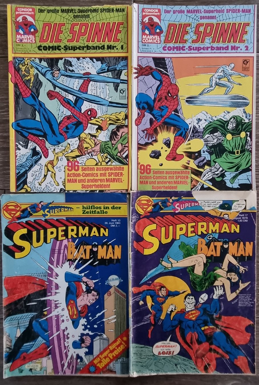 Fumetti: Marvel - Die Spinne - Superman – Usato da Windisch venduto da Firstspace