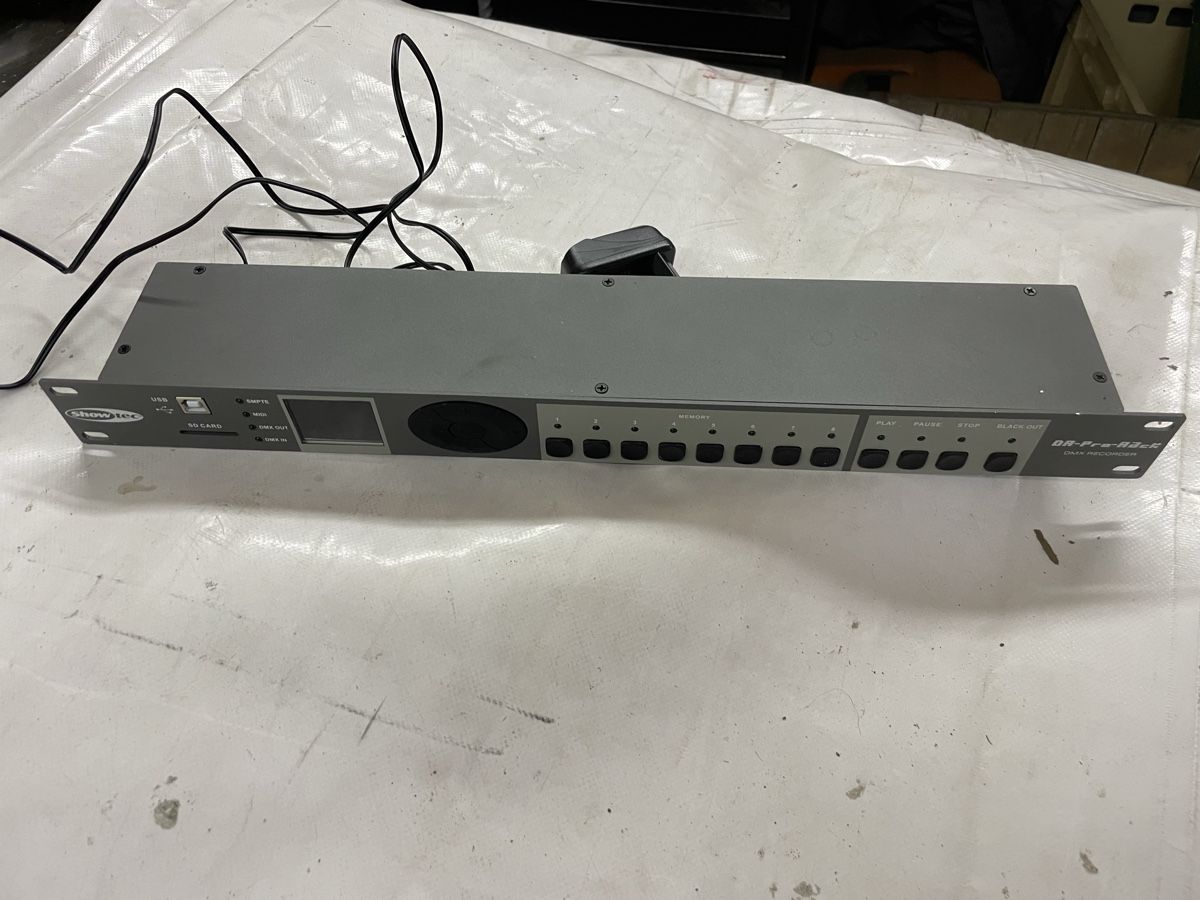 Registratori: DMX Recorder DR Pro Rack – Usato da Quinto venduto da space90