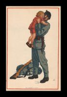 1914 Nationalspende (Don national) TOMBOLA Verlosung Soldat